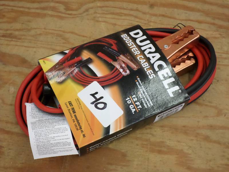 Duracell 12ft 10-Gauge Booster Cabl...