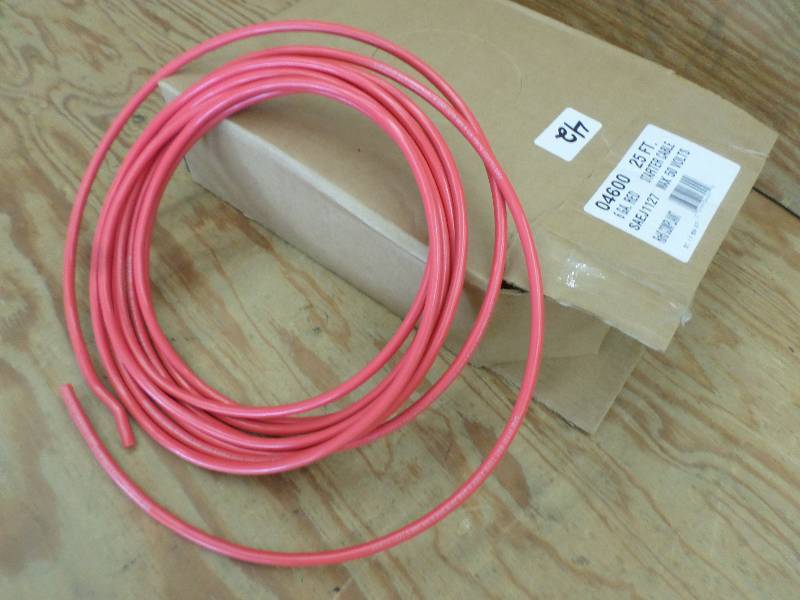 25ft Of Red 6-Gauge Starter Cable ...