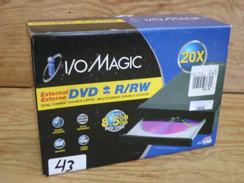 IO Magic 20X External DVD RRW...