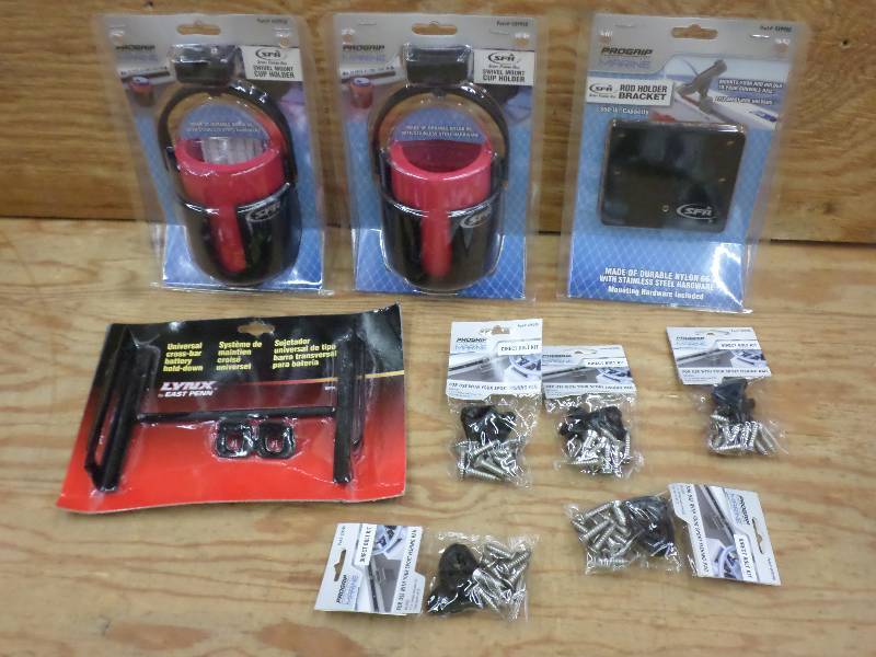 Lot Of New Marine Cup Holders, Batt...