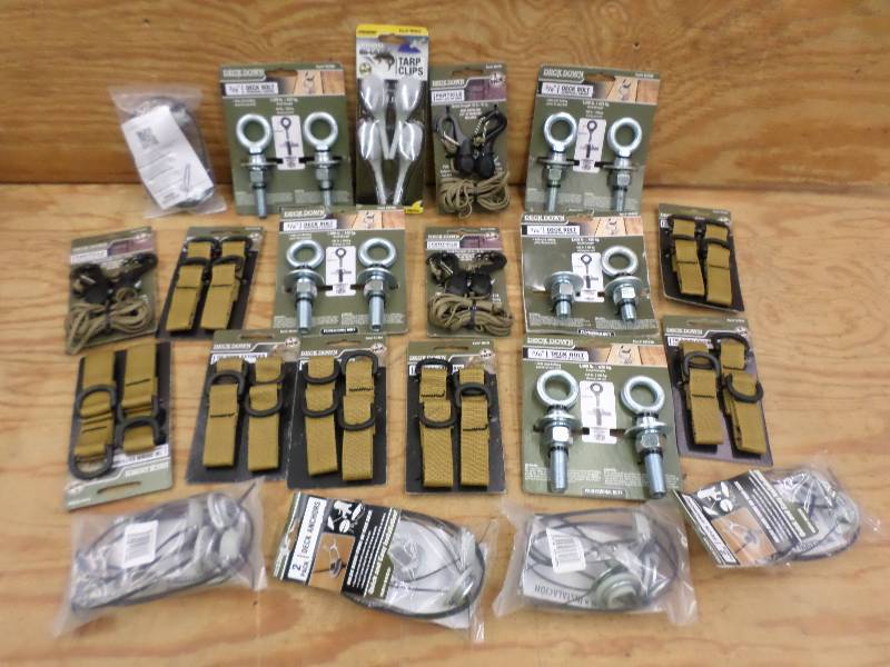 Large Lot Of New Deck Bolts, Tie Do...