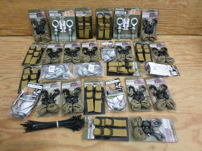 Large Lot Of New Deck Bolts, Tie Do...