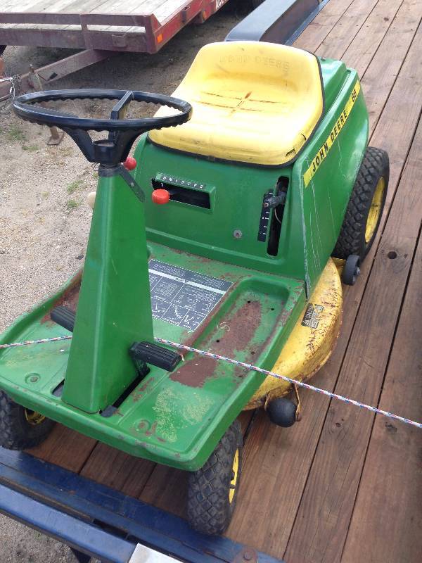 john deere 66 riding mower