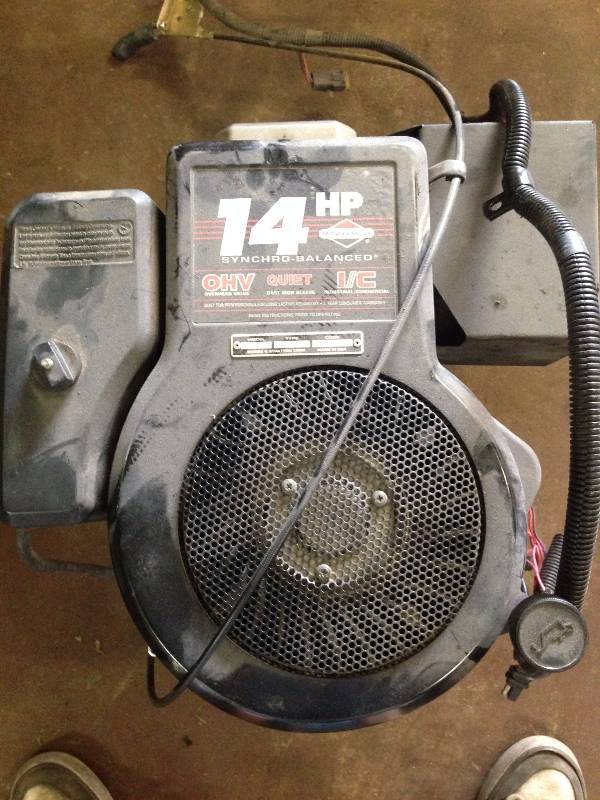14 HP engine