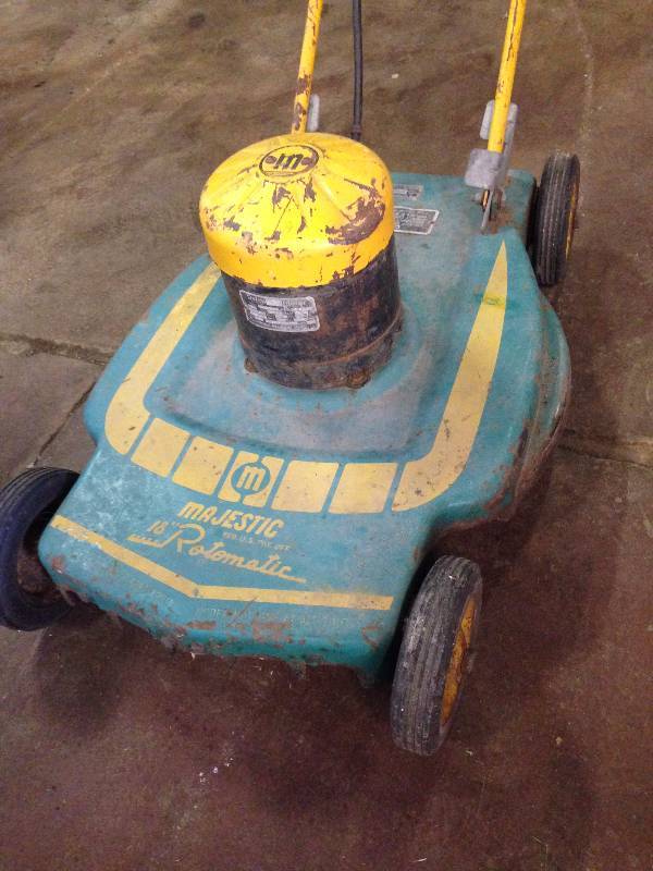 1942 Majestic Electric Push Mower