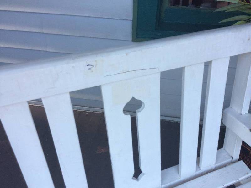 Arts and Crafts Era Entry Bench