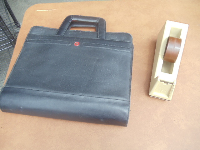 lot 40 image: Heavy Duty Tape Disp & Briefcase
