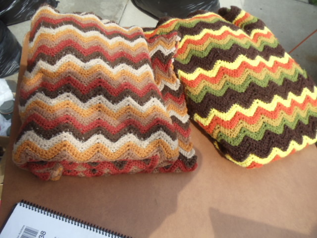 lot 140 image: Crochet Afghans