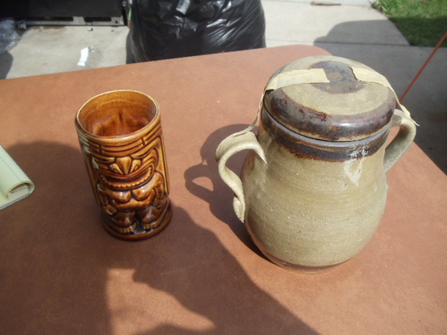lot 145 image: Pot and Glass