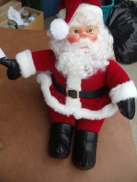 lot 186 image: Stuffed Santa
