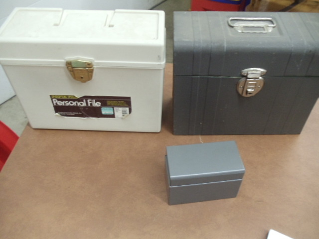 lot 244 image: File Boxes