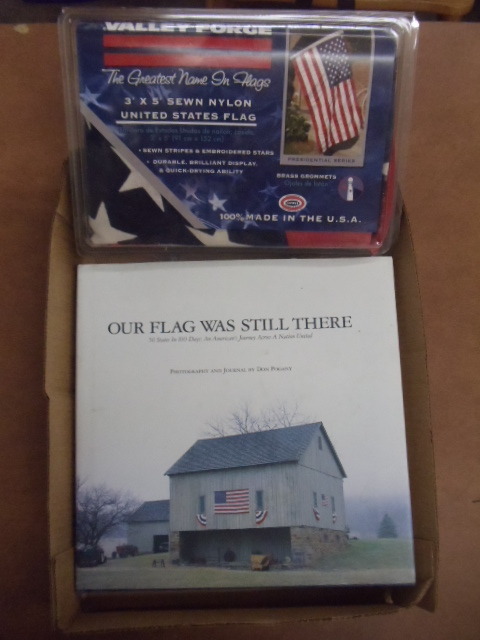 lot 259 image: Flag & Book