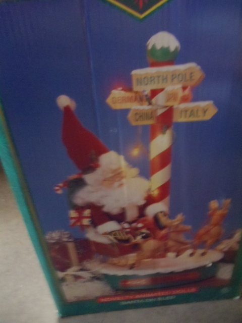 lot 280 image: Animated Santa