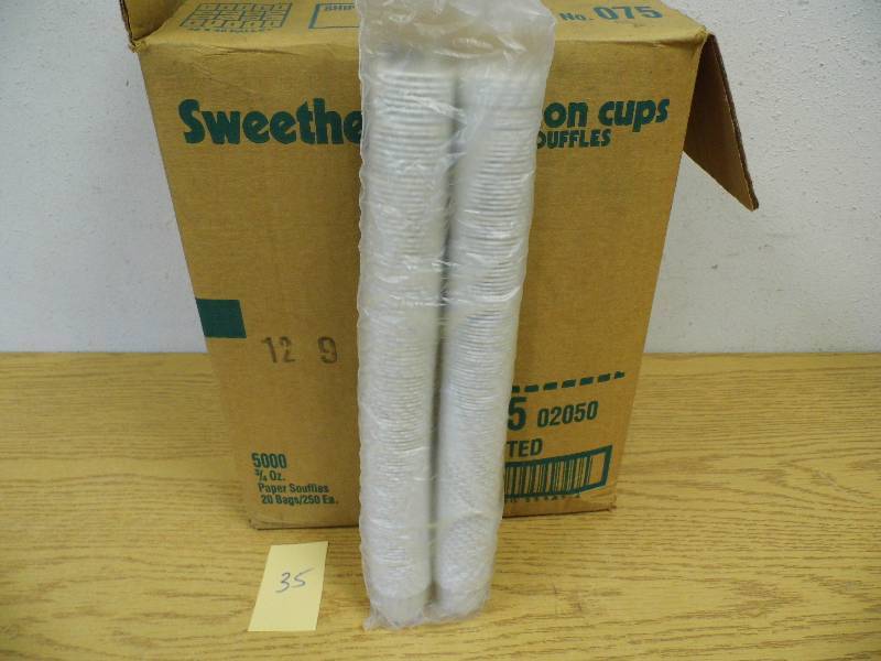 Case of 5,000 Paper Souffles Cups