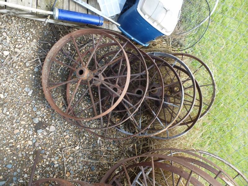 Antique Steel Wheels