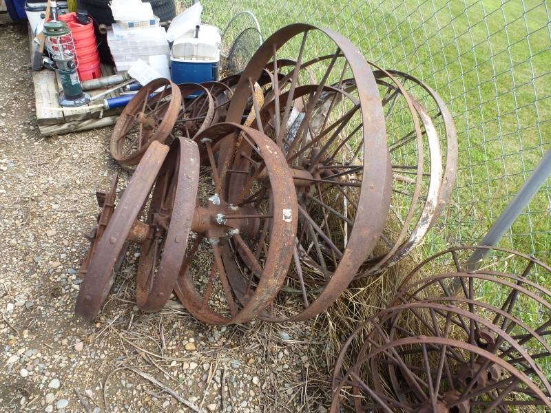 Antique Steel Wheels