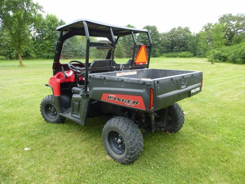 2009 Polaris Ranger UTV 500 NCS Fish Equip Bounce Houses & JD 2015