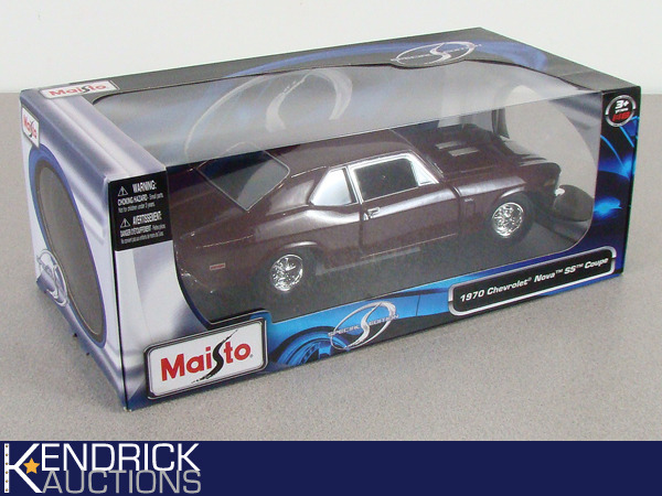 lot 36 image: NIB 118 Maisto 1970 Chevrolet Nova SS Coupe
