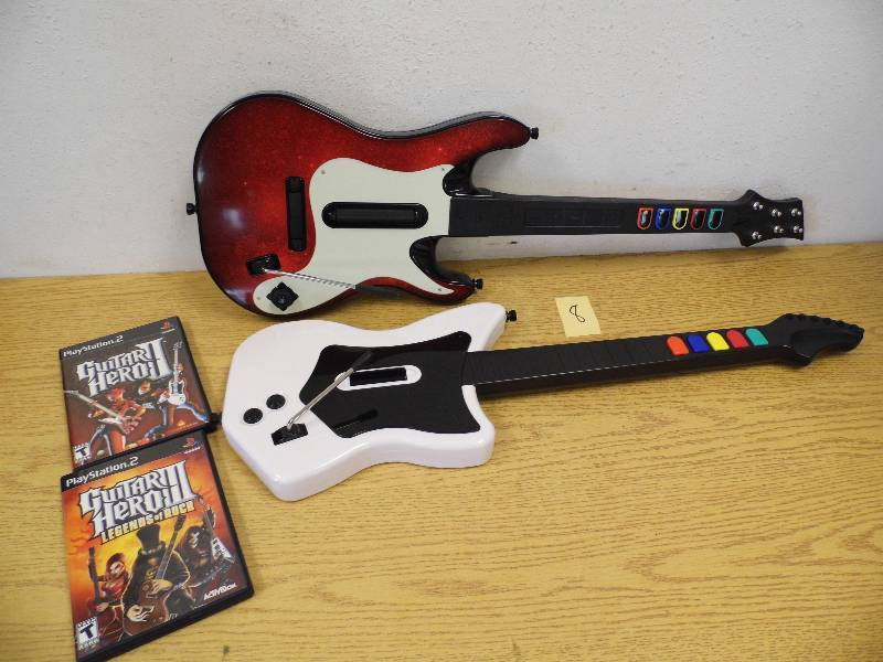 Guitar Hero II & III for PS2