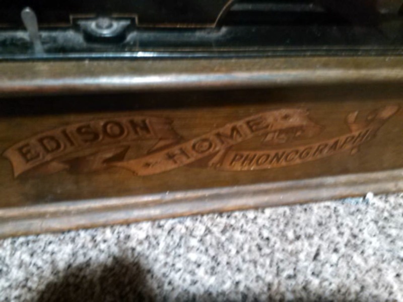 AWESOME ANTIQUE 1800S EDISON PHONOGRAPH-OUTSTANDING CONDITION