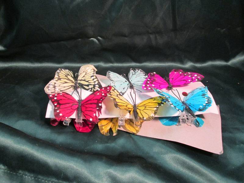12pc. Butterfly Decorative Accents...