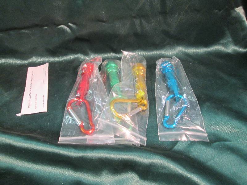 Mini Flashlight Clip on Key chains ...