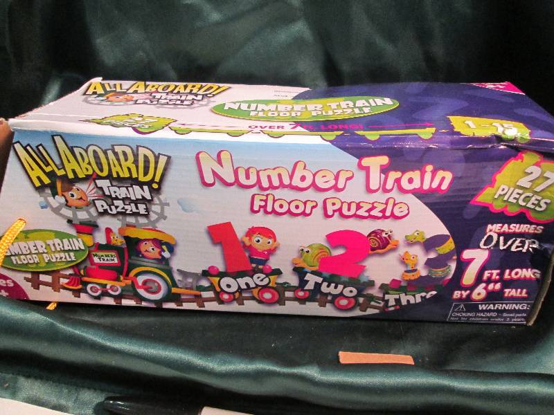 Number Train Floor Puzzle 27 Piece ...