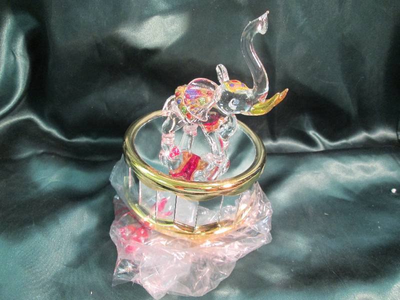 Dazzling Elephant Music Box...