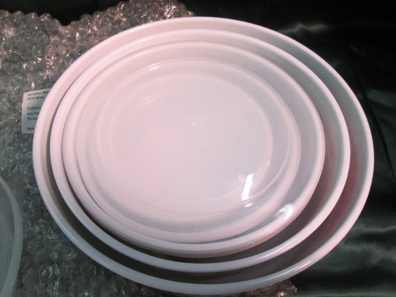Bright Stripe Floral Melamine Bowl ...