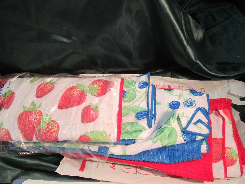 Berry Microfiber Dish Dry Mats & Ki...
