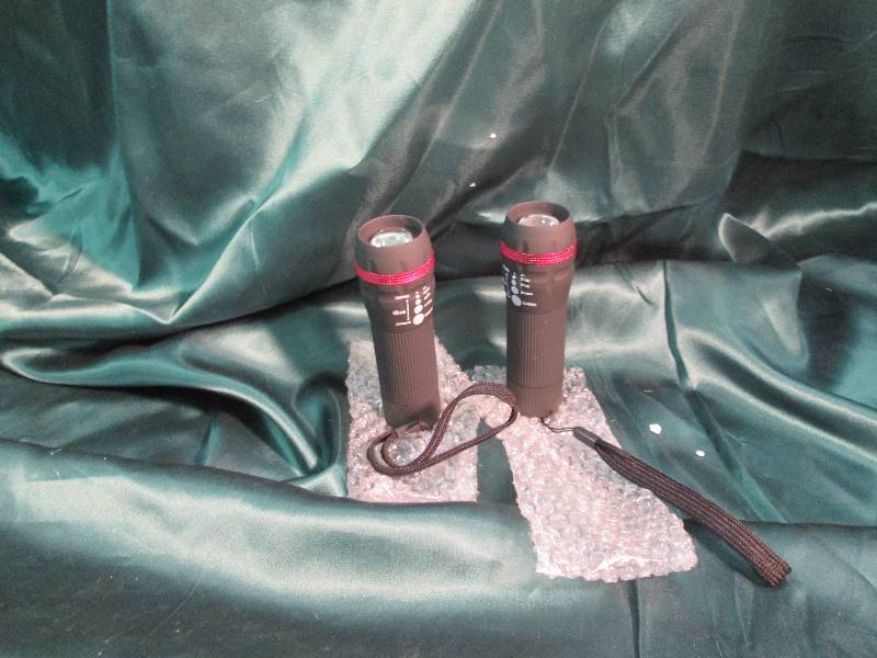 LED Zoom Flashlights 2 Pc. Set...