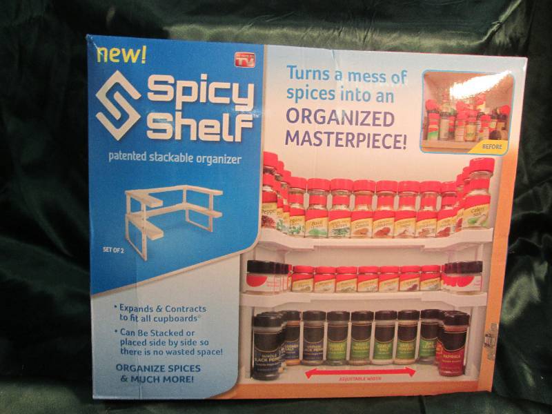 Spicy Shelf Patented Stackable Orga...