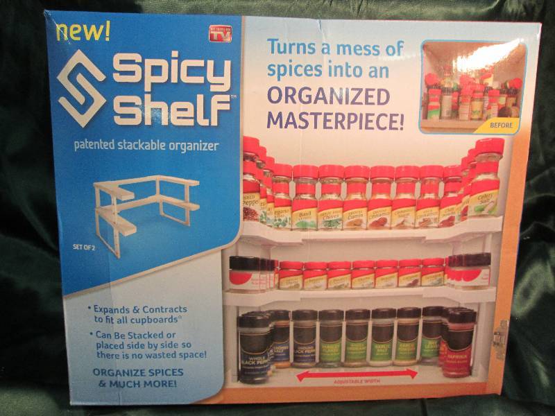 Spicy Shelf Patented Stackable Orga...