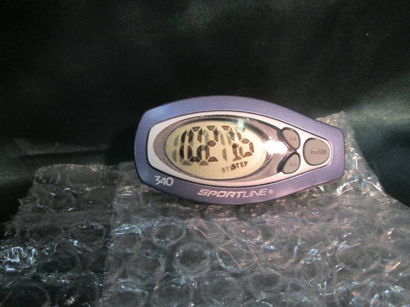 SportLine Step & Distance Pedometer...