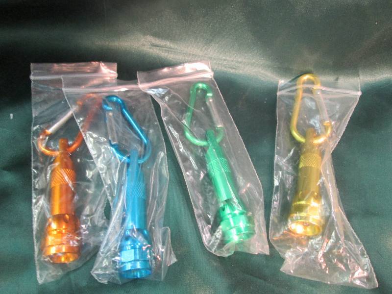 Mini Flashlight Clip on Key chains ...