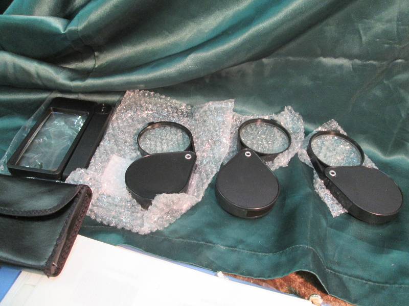 4 Pc. Set 3 Small Circle Magnifying...