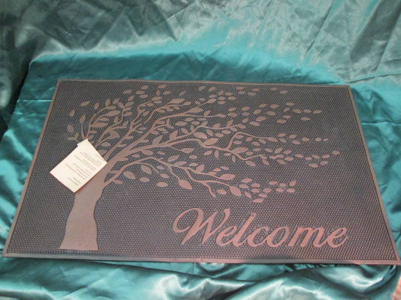Welcome 100% Rubber Door Mat...