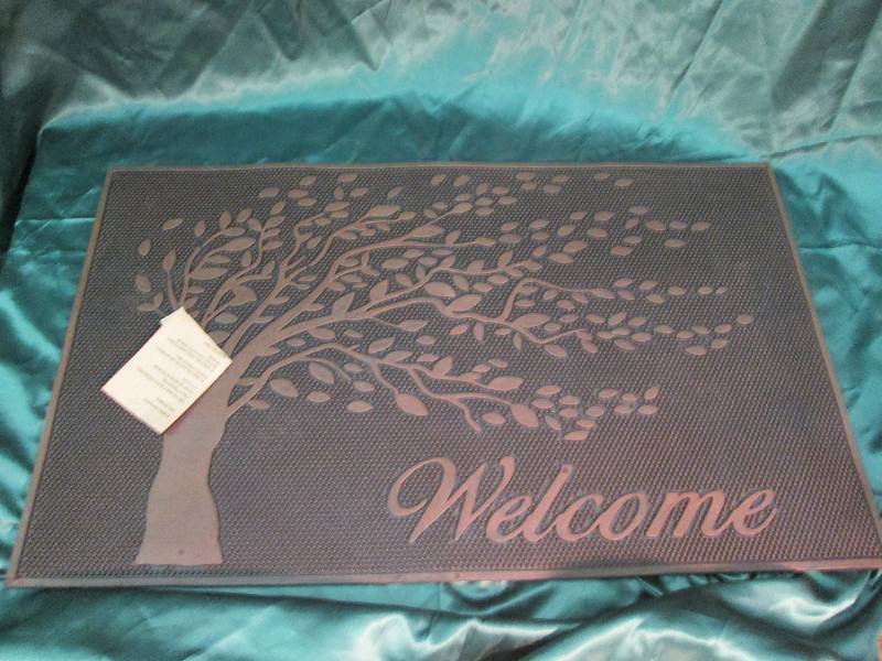 Welcome 100% Rubber Door Mat...