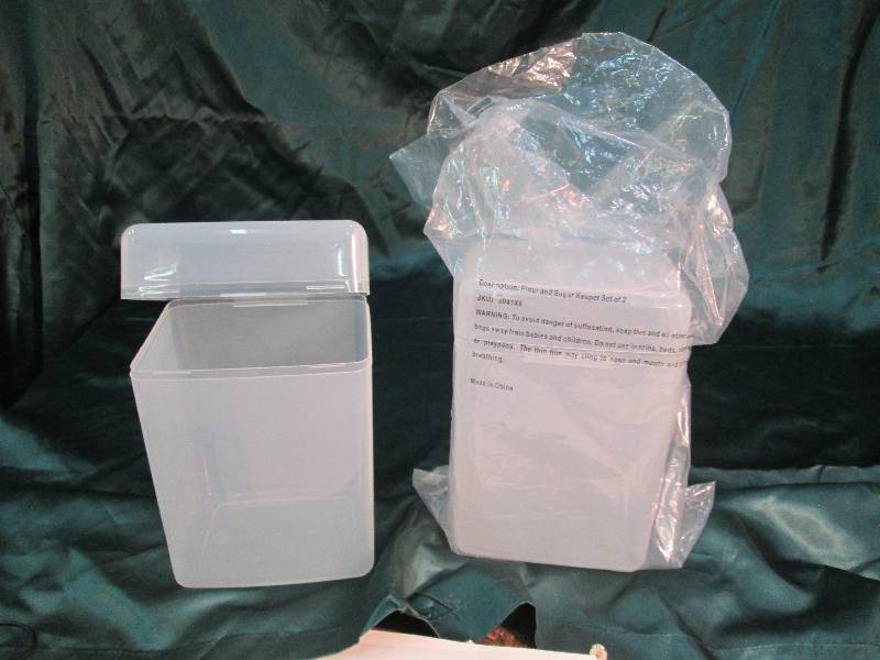 Flour Sugar Keepers 2 Pc. Set...
