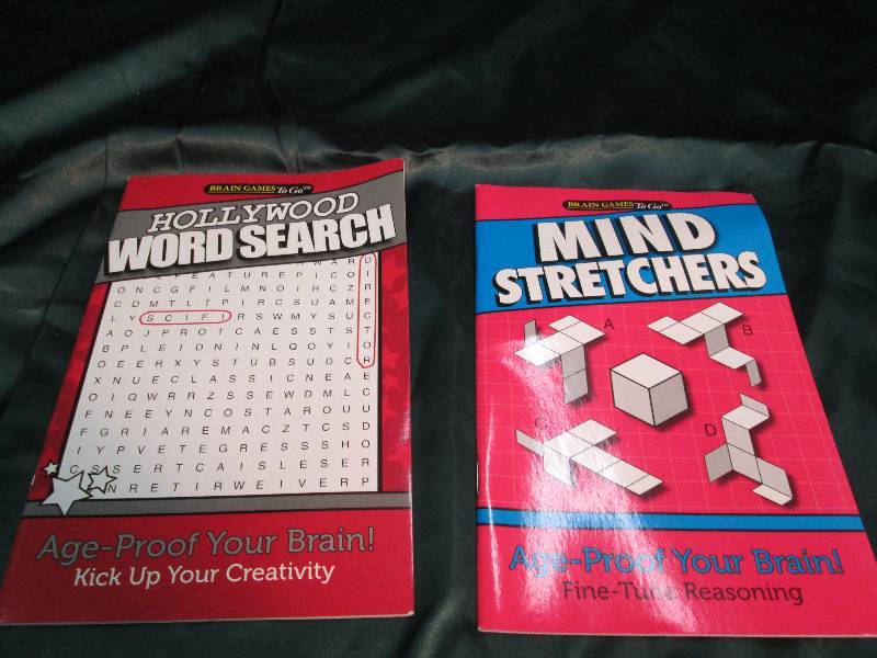 Word Puzzles, WordSearch 2 Pc. Set...