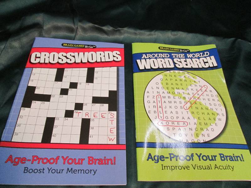 Word Puzzles, Crosswords2 Pc. Set...