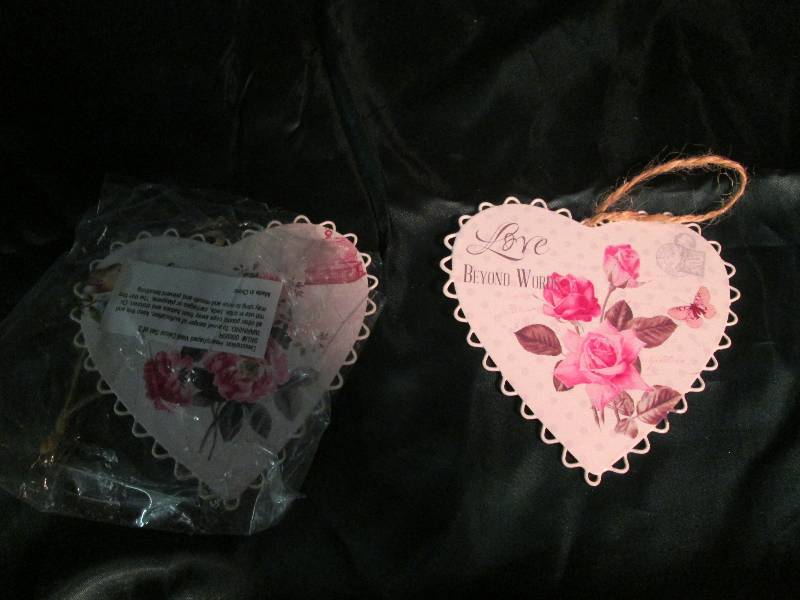 Heartshaed Wall Dcor 2 Pc. Set...