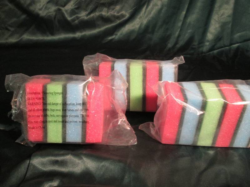 15 Total Scouring Sponges 5 Per Pac...
