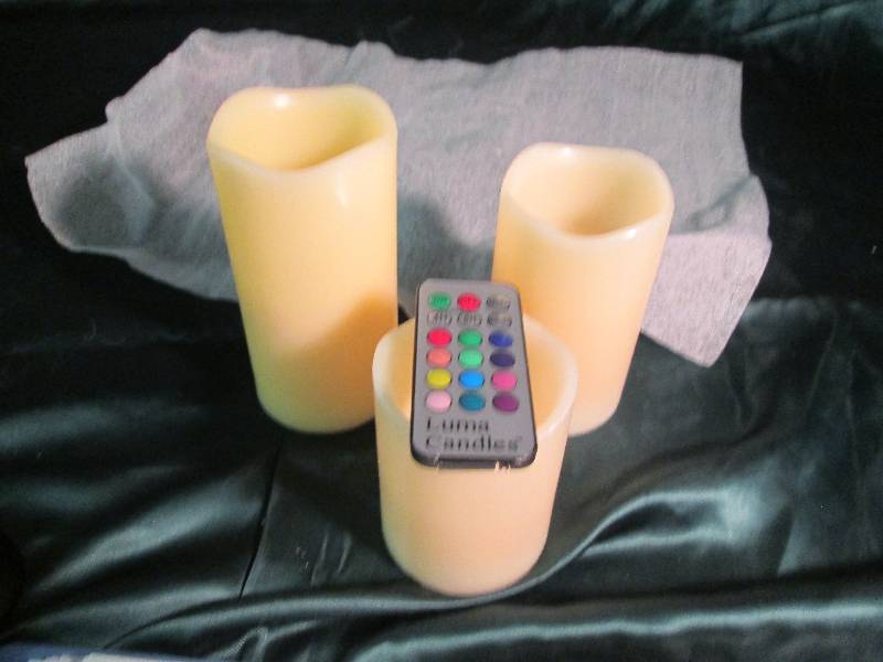Color Changing Luma Candles...