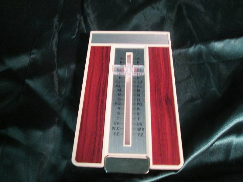 Letter Box Movable Dial A-Z Word Ai...