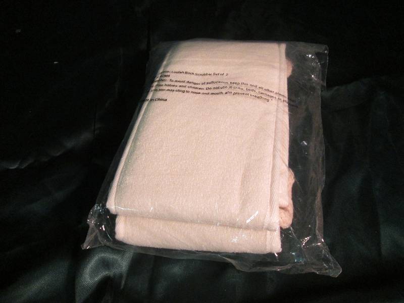 Loofah Scrubber 2 Pc. Set...