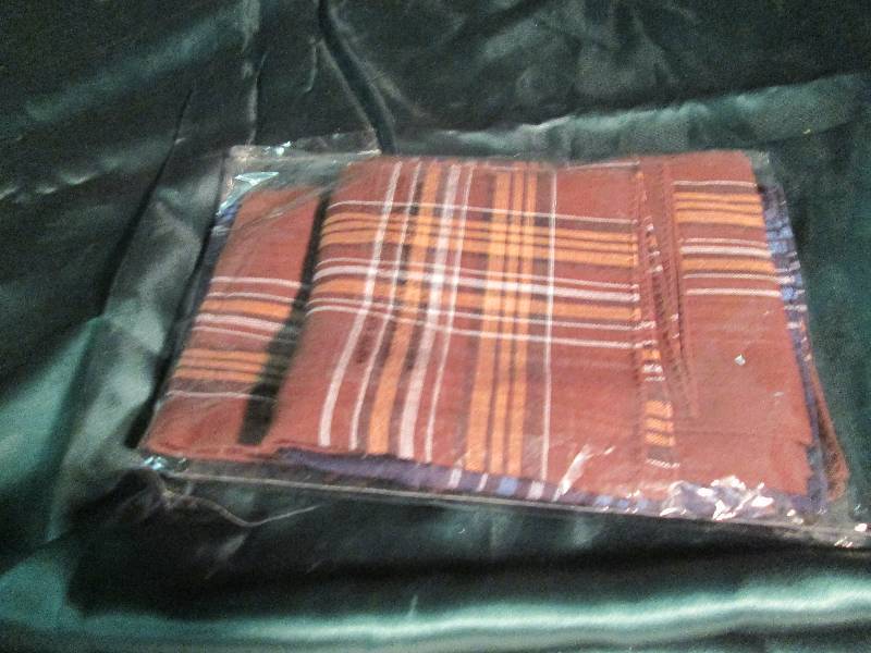 Mens Colored Cotton Handkerchiefs 1...