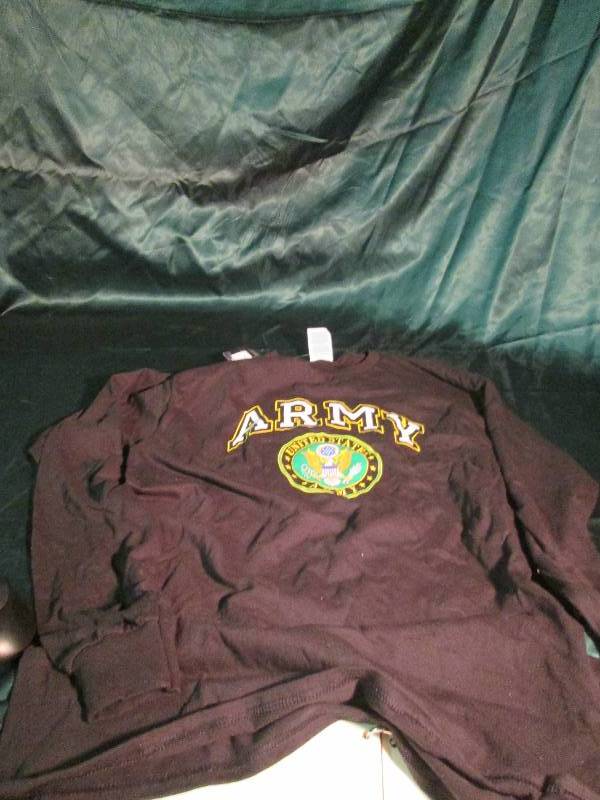Black Long Sleeve Army Shirt...