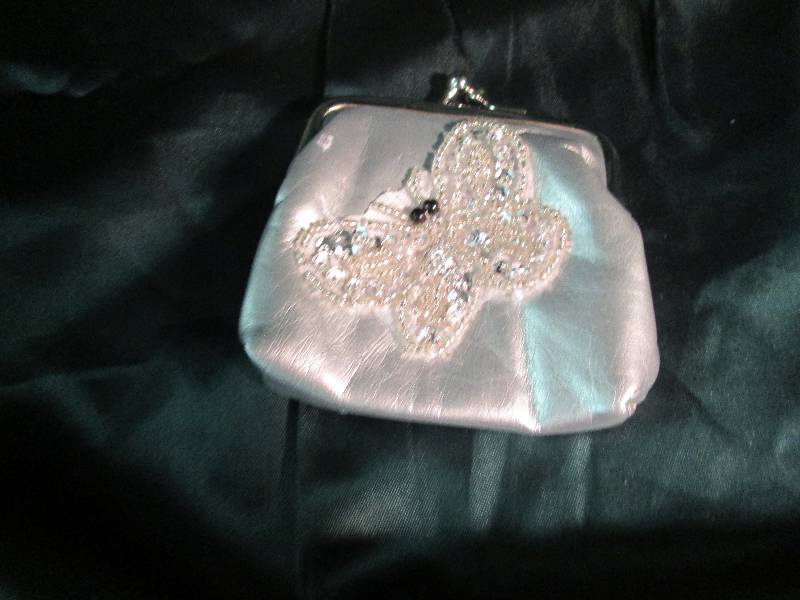 Womens Snap Together Coin Purse Gra...