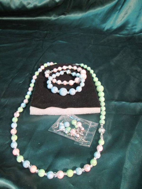New Jewelry 1 Marble Green, Blue, P...